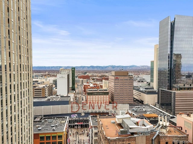 444 17th St Unit 603, Denver, CO 80202 - view of city featuring a mountain view