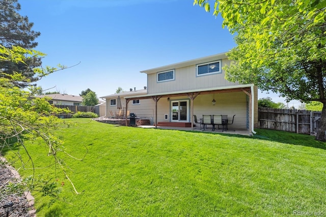 13266 Canopus Dr, Lone Tree, CO 80124 - rear view of house featuring a patio area