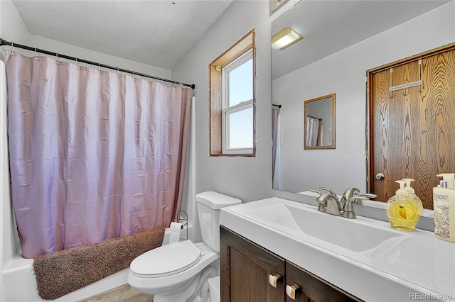 21494 Way Of Peace, Deer Trail, CO 80105 - bathroom featuring vanity and shower / bathtub combination with curtain