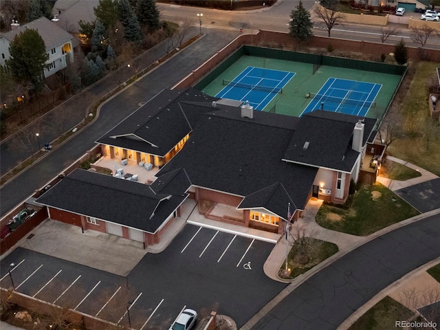 bird's eye view