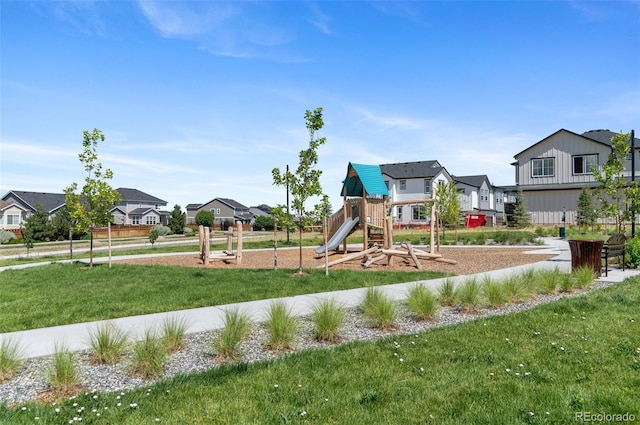 22826 E Tufts Pl Unit A, Aurora, CO 80015 - community playground with a residential view and a yard