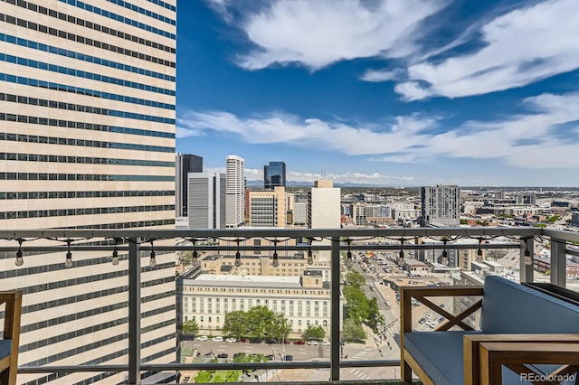 2001 Lincoln St Unit 2213, Denver, CO 80202 - balcony featuring a view of city