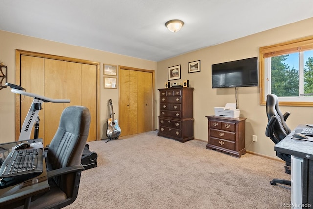 381 Highlands Dr, Bailey, CO 80421 - view of carpeted office