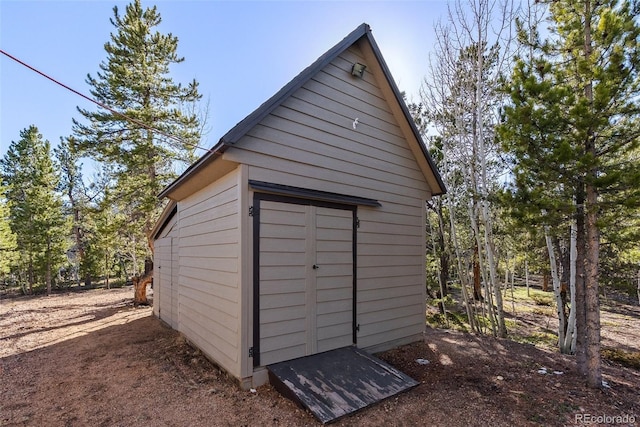 381 Highlands Dr, Bailey, CO 80421 - view of shed