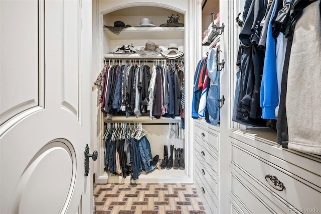 view of spacious closet