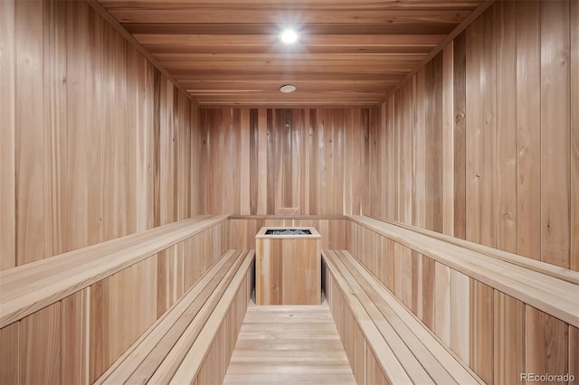 view of sauna / steam room