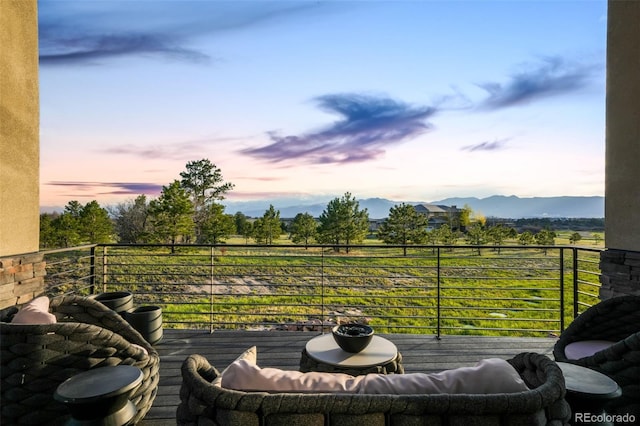 3585 Meadow Run Cir, Colorado Springs, CO 80908 - view of balcony