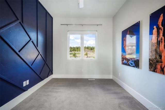 3585 Meadow Run Cir, Colorado Springs, CO 80908 - spare room featuring carpet flooring and baseboards