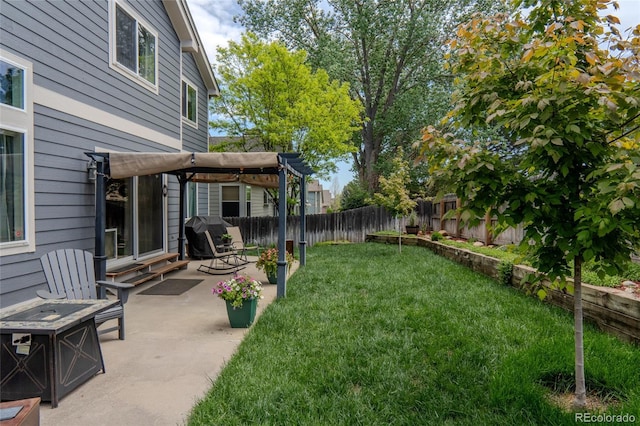 17018 Carr Ave, Parker, CO 80134 - view of yard featuring a patio
