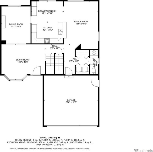 17018 Carr Ave, Parker, CO 80134 - floor plan / room layout