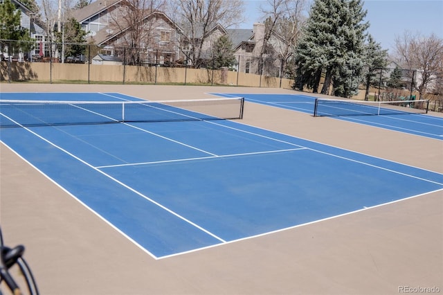 17018 Carr Ave, Parker, CO 80134 - view of tennis court with community basketball court