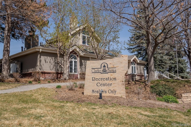 17018 Carr Ave, Parker, CO 80134 - community sign with a lawn