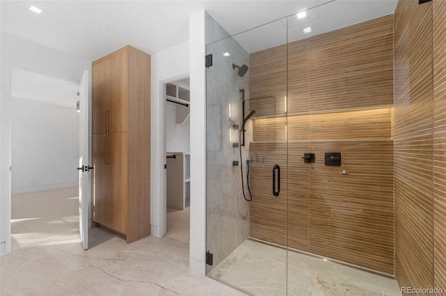 full bath featuring a stall shower