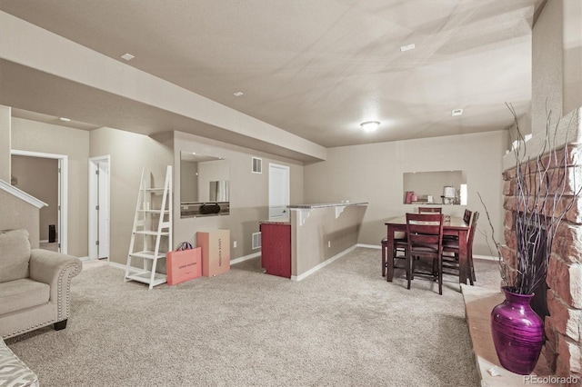 3677 Reindeer Cir, Colorado Springs, CO 80922 - rec room featuring carpet floors and baseboards