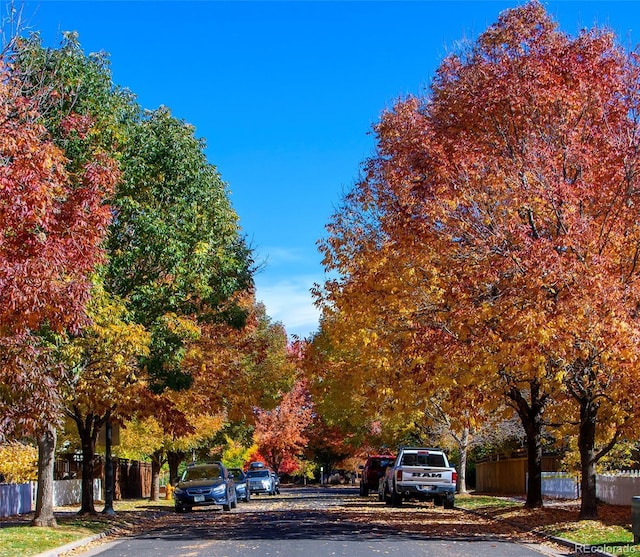 view of street