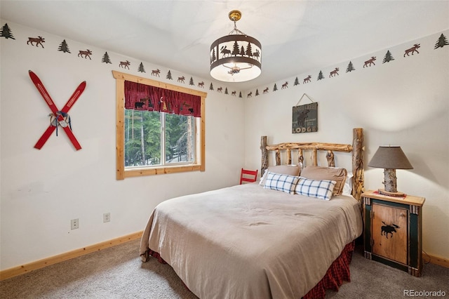 585 Miners Way, Fairplay, CO 80440 - carpeted bedroom featuring baseboards