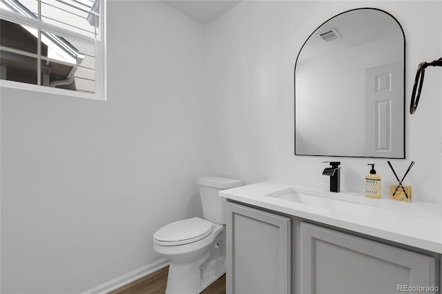 1409 Carlyle Park Cir, Highlands Ranch, CO 80129 - bathroom with vanity and wood finished floors