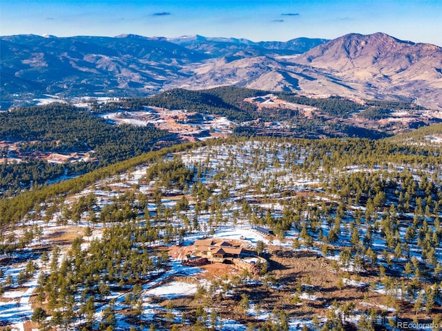 view of mountain feature