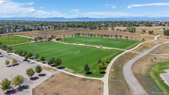 13870 Ash Cir, Brighton, CO 80602 - aerial view of a mountain backdrop