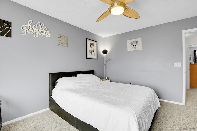 14944 E Archer Cir, Aurora, CO 80012 - bedroom featuring carpet, baseboards, and a ceiling fan