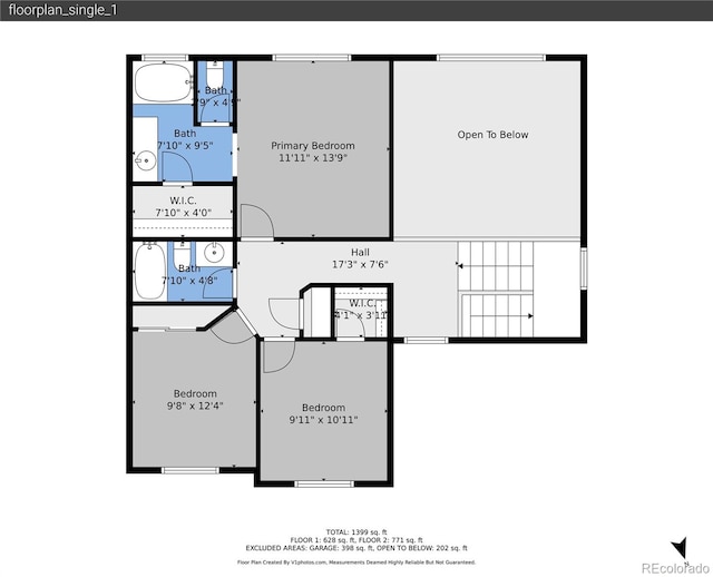 14944 E Archer Cir, Aurora, CO 80012 - view of floor plan / room layout