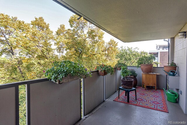 1085 N Lafayette St Unit 704, Denver, CO 80218 - view of balcony