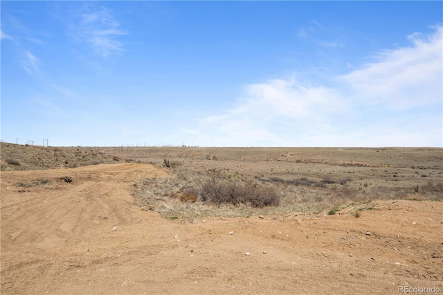 view of local wilderness featuring a rural view