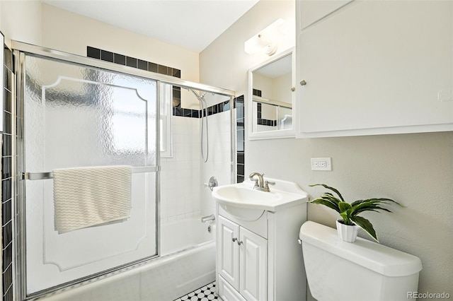 2000 S King St, Denver, CO 80219 - bathroom featuring combined bath / shower with glass door and vanity