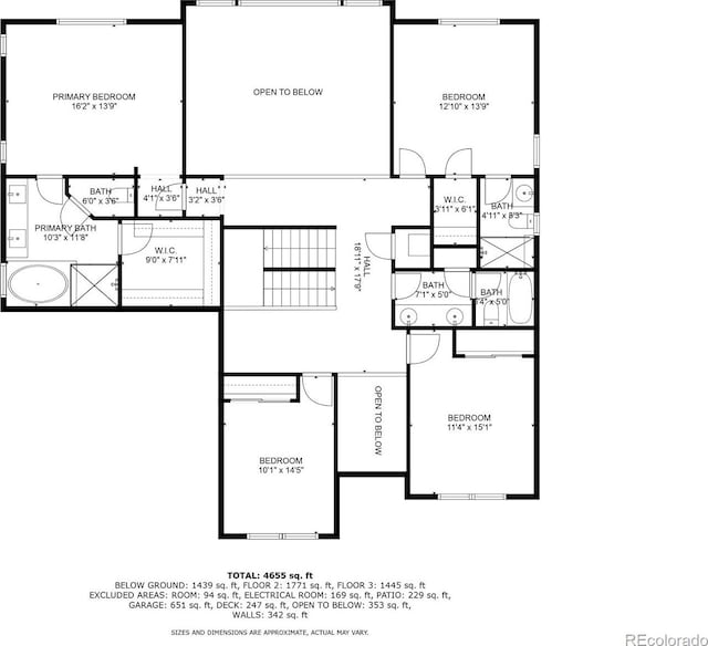 2775 Morningbird Ln, Castle Rock, CO 80109 - floor plan / room layout
