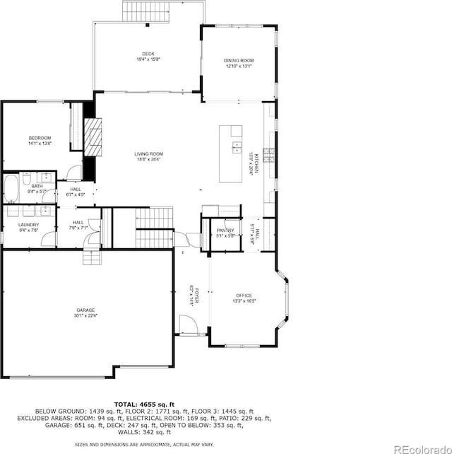 2775 Morningbird Ln, Castle Rock, CO 80109 - home floor plan