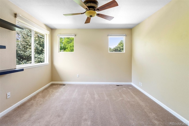 9168 W 50th Ln Unit 1, Arvada, CO 80002 - carpeted empty room with ceiling fan and baseboards