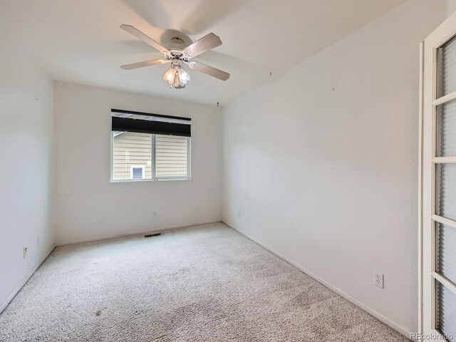5163 Apache Creek Rd, Castle Rock, CO 80109 - unfurnished room featuring carpet and a ceiling fan