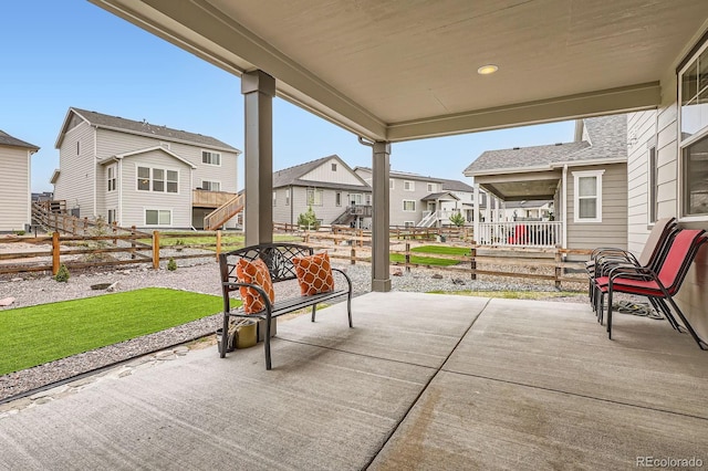 1403 Hart Ln, Elizabeth, CO 80107 - porch with a residential view