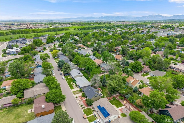 1565 Sagrimore Cir, Lafayette, CO 80026 - aerial perspective of suburban area featuring mountains
