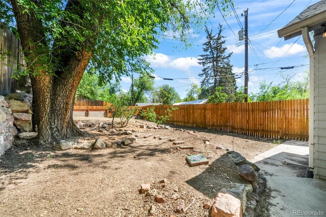 614 W Kiowa St, Colorado Springs, CO 80905 - view of fenced backyard