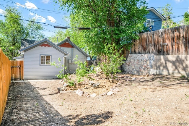 614 W Kiowa St, Colorado Springs, CO 80905 - view of fenced backyard