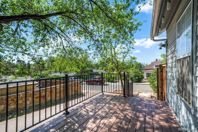 614 W Kiowa St, Colorado Springs, CO 80905 - view of deck