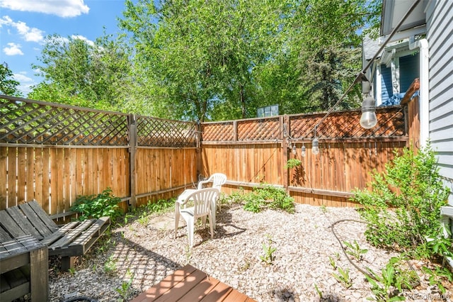 614 W Kiowa St, Colorado Springs, CO 80905 - view of fenced backyard