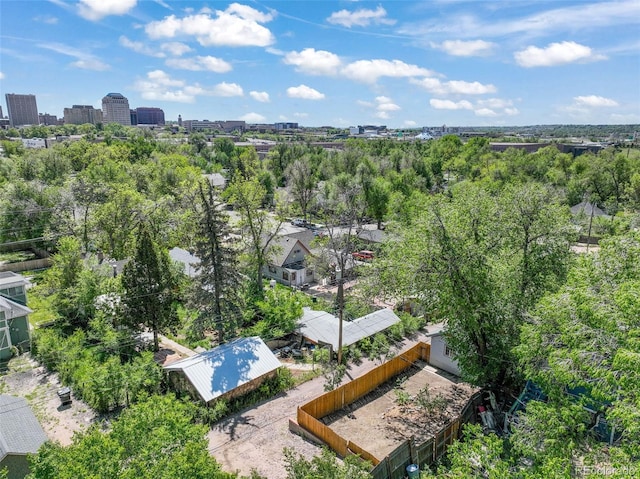 614 W Kiowa St, Colorado Springs, CO 80905 - bird's eye view of a tree filled landscape