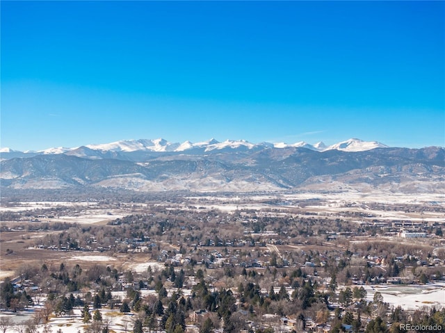 property view of mountains