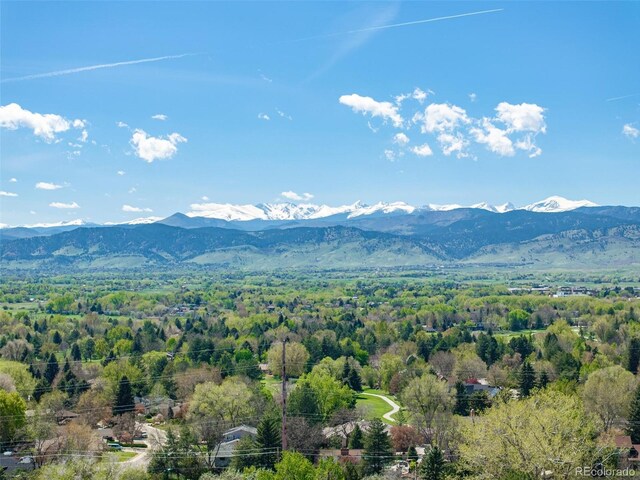 bird's eye view of mountains