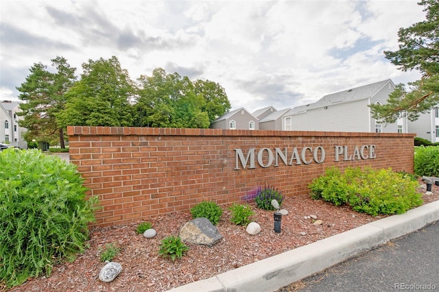 3341 S Monaco Pkwy Unit A, Denver, CO 80222 - view of community / neighborhood sign