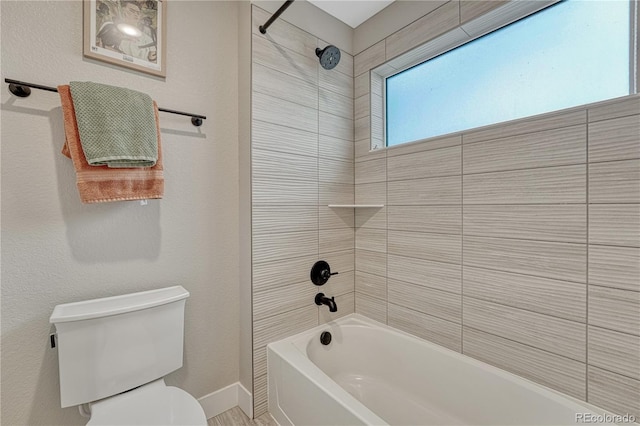 6366 N Emporia St, Denver, CO 80238 - bathroom with toilet and shower / washtub combination