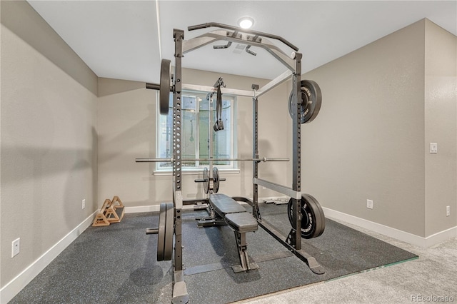 6366 N Emporia St, Denver, CO 80238 - workout room with baseboards