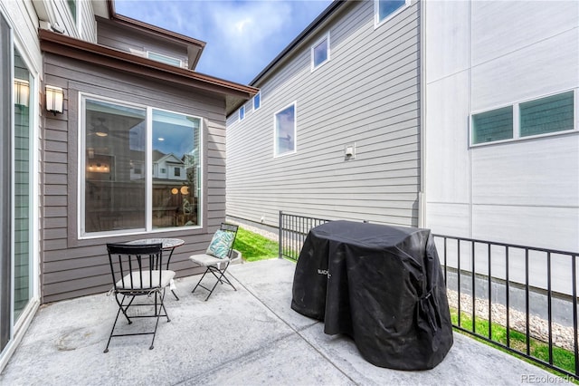 6366 N Emporia St, Denver, CO 80238 - view of patio with area for grilling