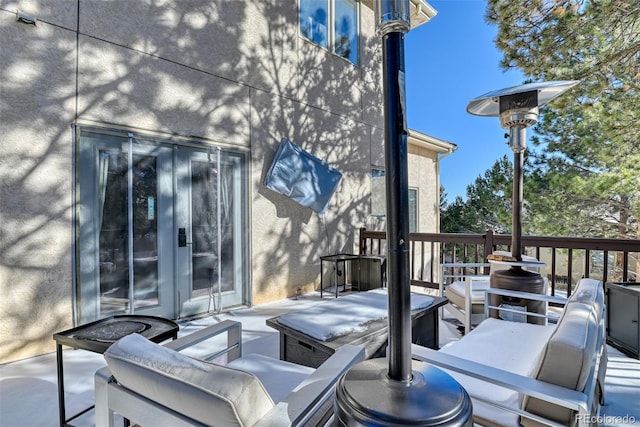2770 Rossmere St, Colorado Springs, CO 80919 - view of patio / terrace featuring an outdoor hangout area
