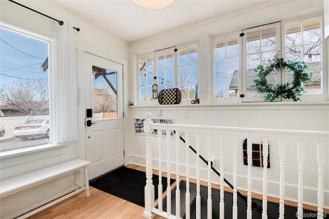6192 S Pennsylvania St, Centennial, CO 80121 - doorway featuring wood finished floors and plenty of natural light