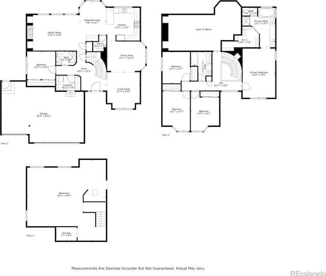 9515 Dolton Way, Highlands Ranch, CO 80126 - floor plan / room layout