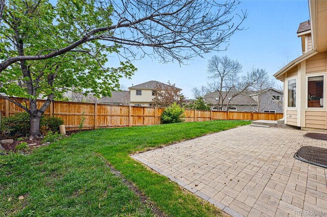 9515 Dolton Way, Highlands Ranch, CO 80126 - view of yard with a patio area