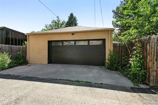 1332 Ash St, Denver, CO 80220 - view of detached garage